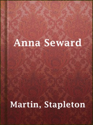 cover image of Anna Seward